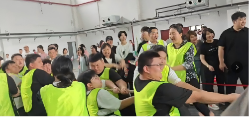 跨系组队展风采 师生同心创佳绩——电气工程系勇夺米兰官方网站_米兰milan(中国)拔河比赛冠军